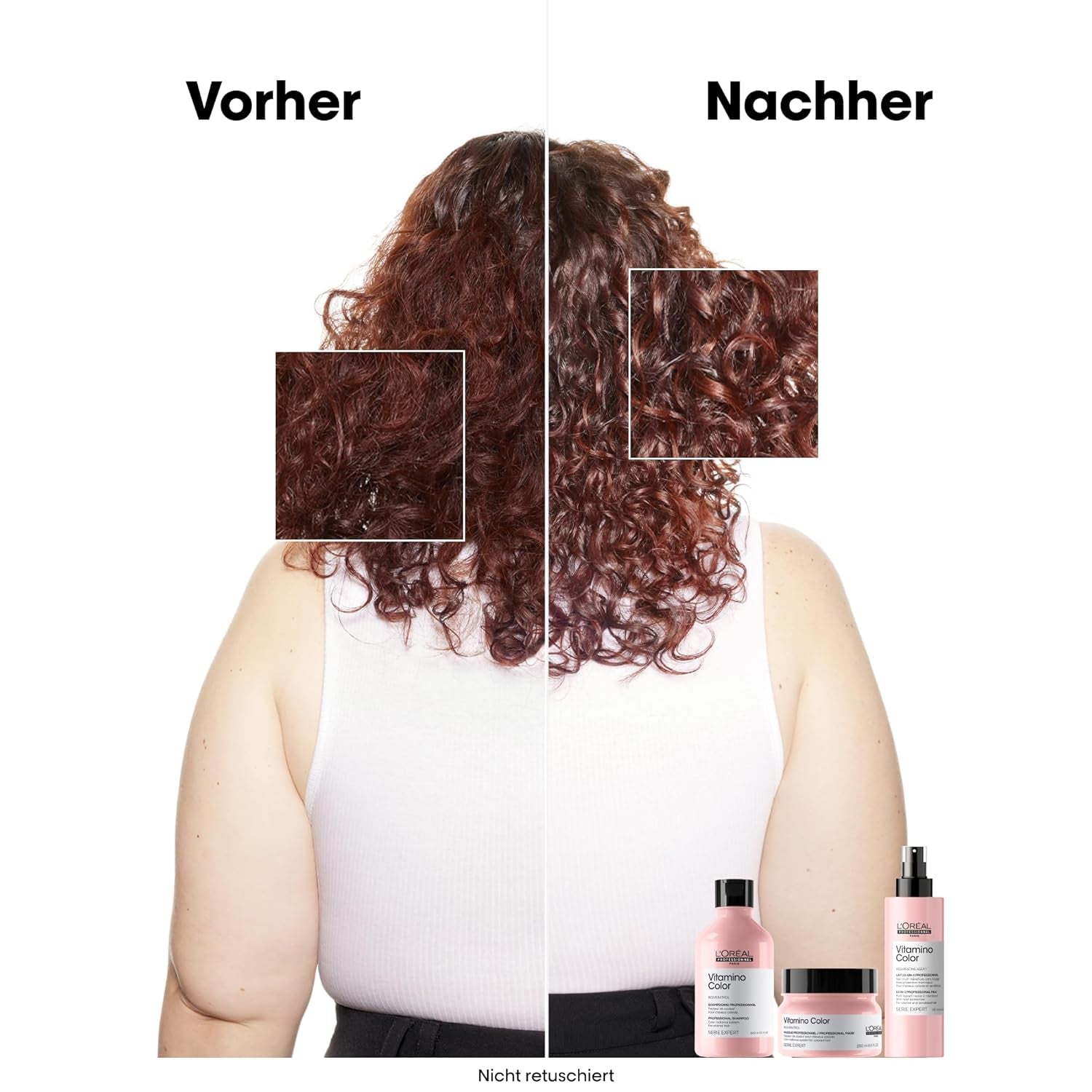 L'Oréal Professionnel Farberhaltendes Leave-In Spray Für Coloriertes Haar, Mit Antioxidantien, Serie Expert, Vitamino Color 10In1 Spray