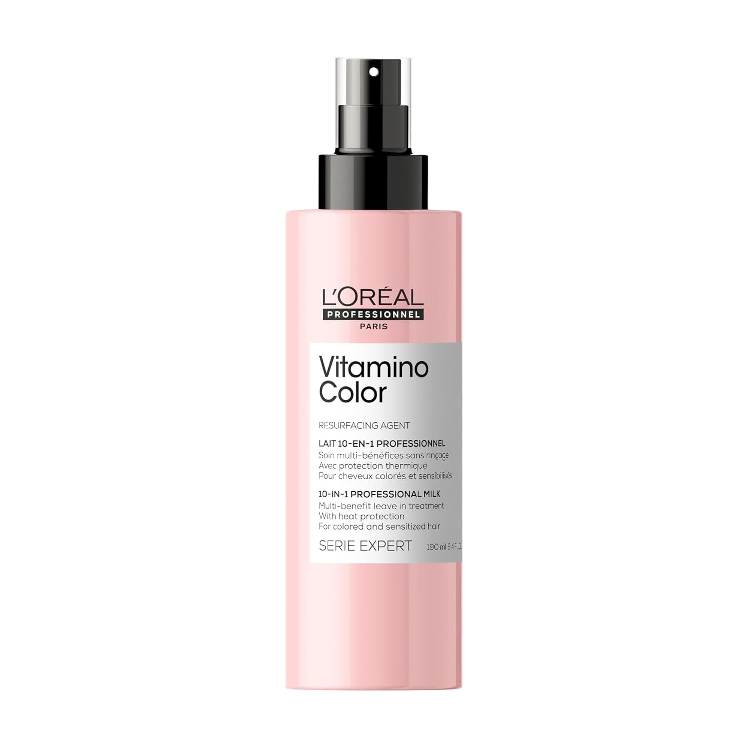 L'Oréal Professionnel Farberhaltendes Leave-In Spray Für Coloriertes Haar, Mit Antioxidantien, Serie Expert, Vitamino Color 10In1 Spray
